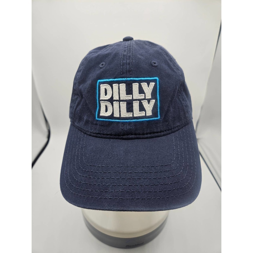 Dilly Dilly Bud Light Baseball Cap Adjustable Strap Adjustable Embroidered Logo.